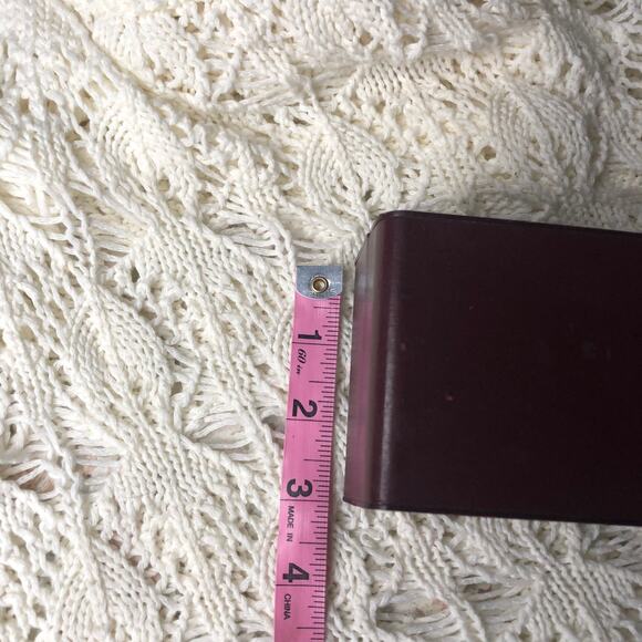 Vintage Gruen Red Original Wrist Watch Display Storage Box Case - Picture 15 of 16